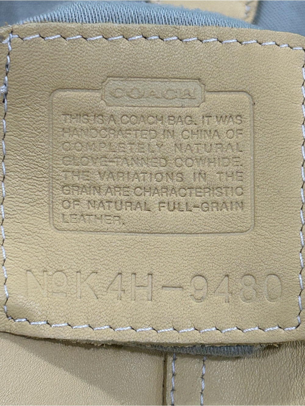 Y2K Coach 9480 Leather Soft Yellow Two-Way Soho Shoulder/Crossbody Bag Buckle - Picture 10 of 13
